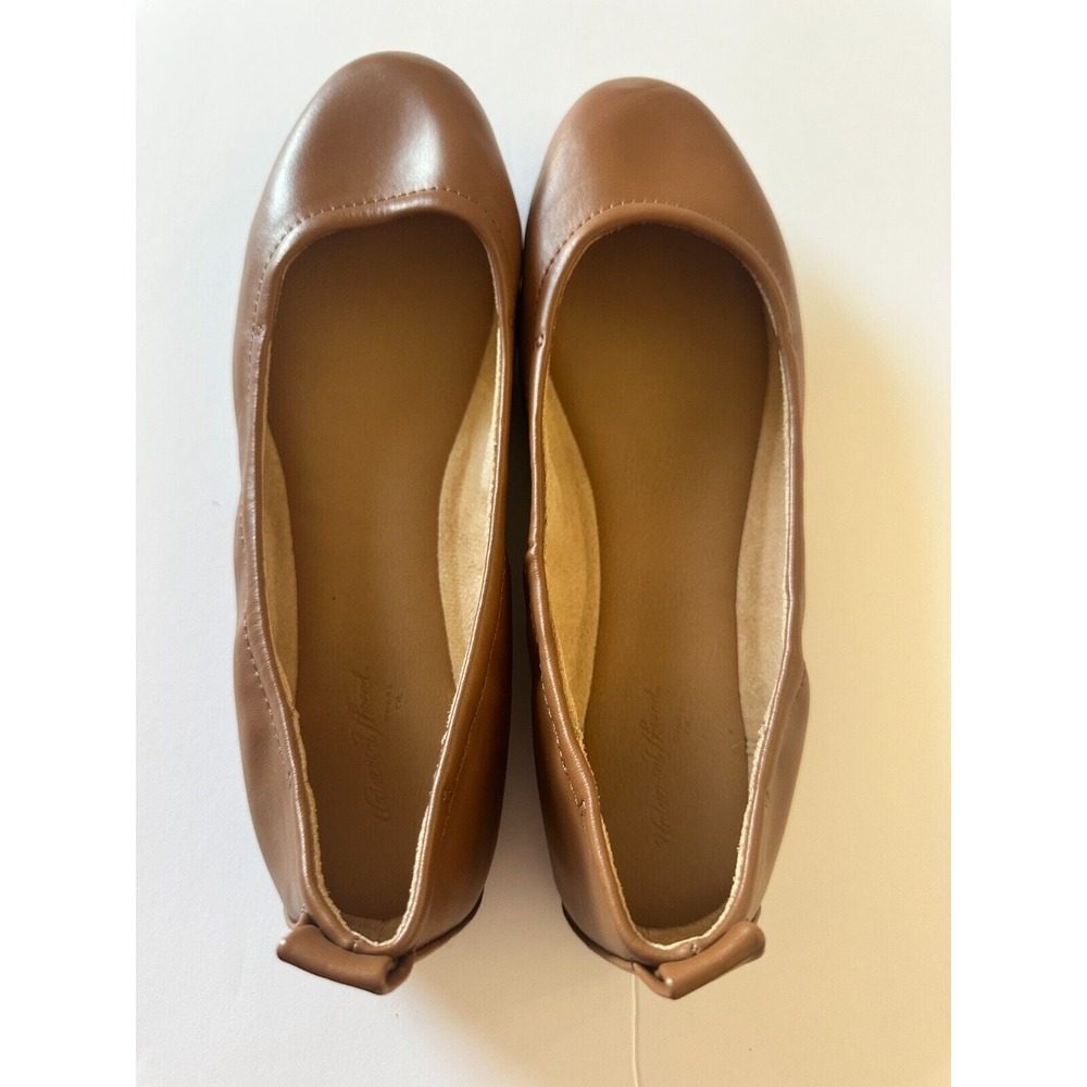 Universal Thread Cognac Delaney Round Toe Ballet Flats Size 7